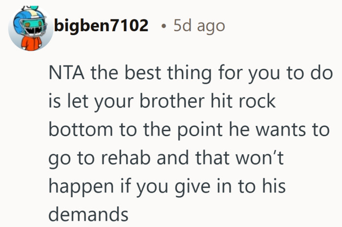 It frames change as something that cannot be rushed or bought.