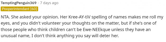 This one has over 3k likes, and we can see why.