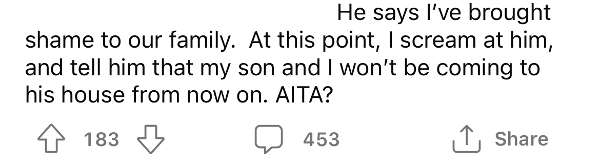 Now the OP is wondering if she's the a**hole here.