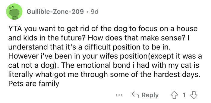 “The emotional bond I had with my cat is literally what got me through some of the hardest days.”