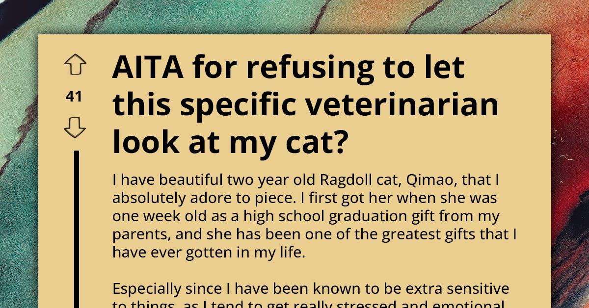 OP Refuses To Let Vet Treat Their Cat After He Brutally Killed A Bee, Asks If They Overreacted