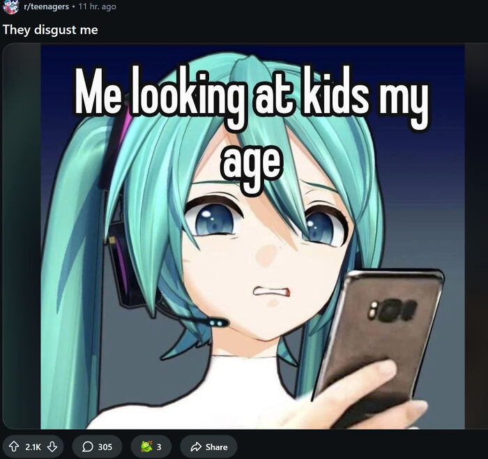 "I'm So Mature For My Age"