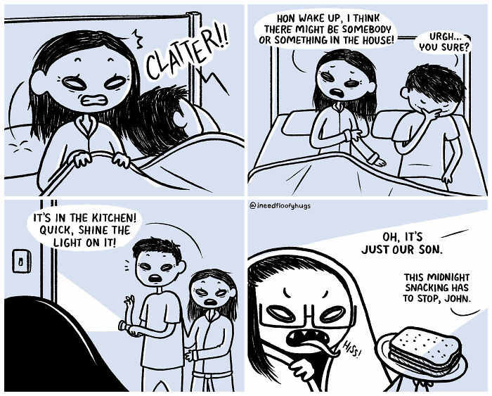 7. *hiss* Don’t you dare touch my sandwich.