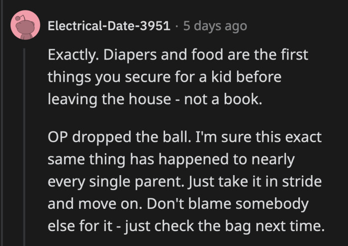 It's only a big deal because OP started to point fingers when he should have just apologized for the non-issue.