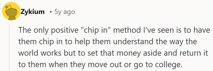Clever twist suggests taking the money now only to hand it back later, like a financial boomerang with feelings.