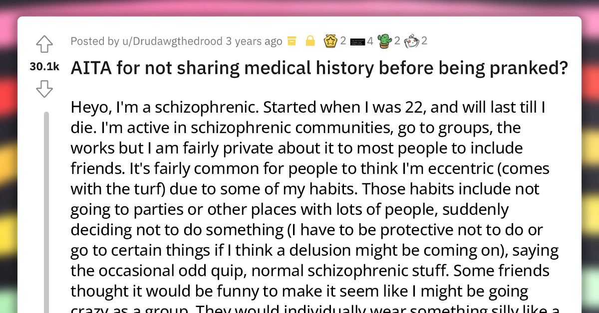 Friend Group Sends Their "Weird" Friend to a Mental Hospital with Their Three-Week Prank That Convinced Him He Was Having a Schizophrenic Episode