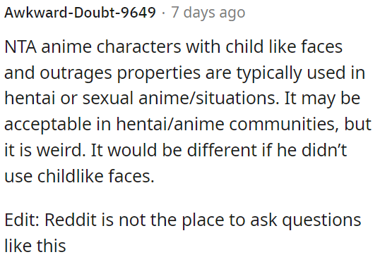 Reddit is not an appropriate platform for discussing topics like this.