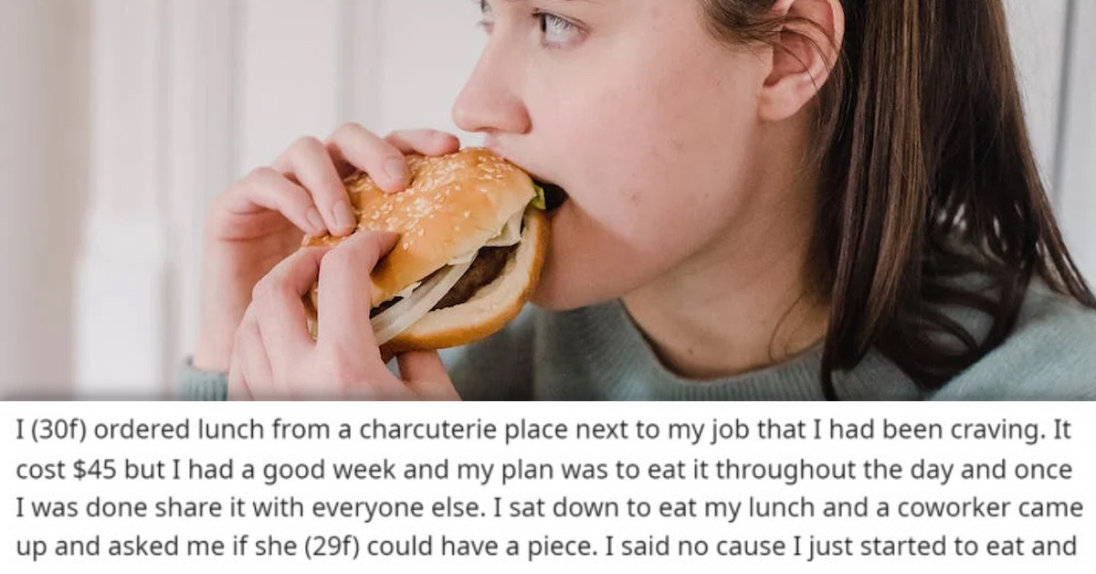 Is This Girl Wrong For Saying No When Someone Asked For A Bite Of Her Food- Reddit Decides
