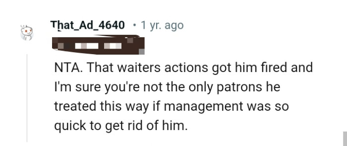 And the Comments from Other Redditors Roll In...