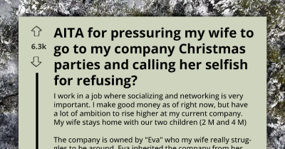 Company Christmas Party Turns Sour As Man Belittles His Wife While Praising Other Ladies