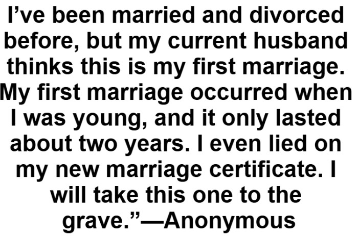 10. Taking it to the grave