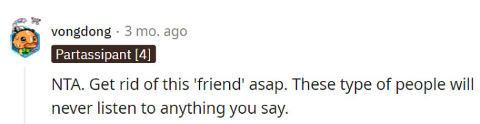 Removing this type of friend is like decluttering unnecessary financial stress, as they're unlikely to listen to any advice.