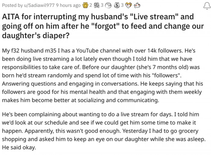 And this is how the whole story kicked off...