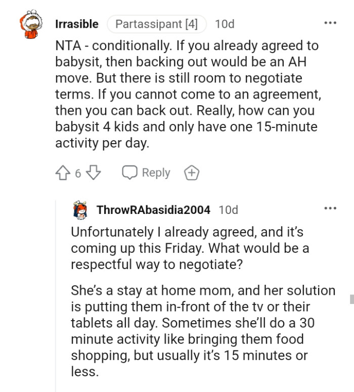 There is still room to renegotiate terms