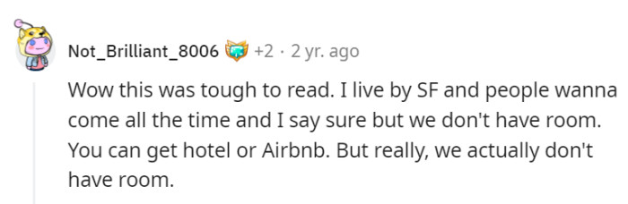 You wouldn't want that, right?