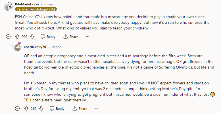 TBH Both Sisters Need Grief Therapy