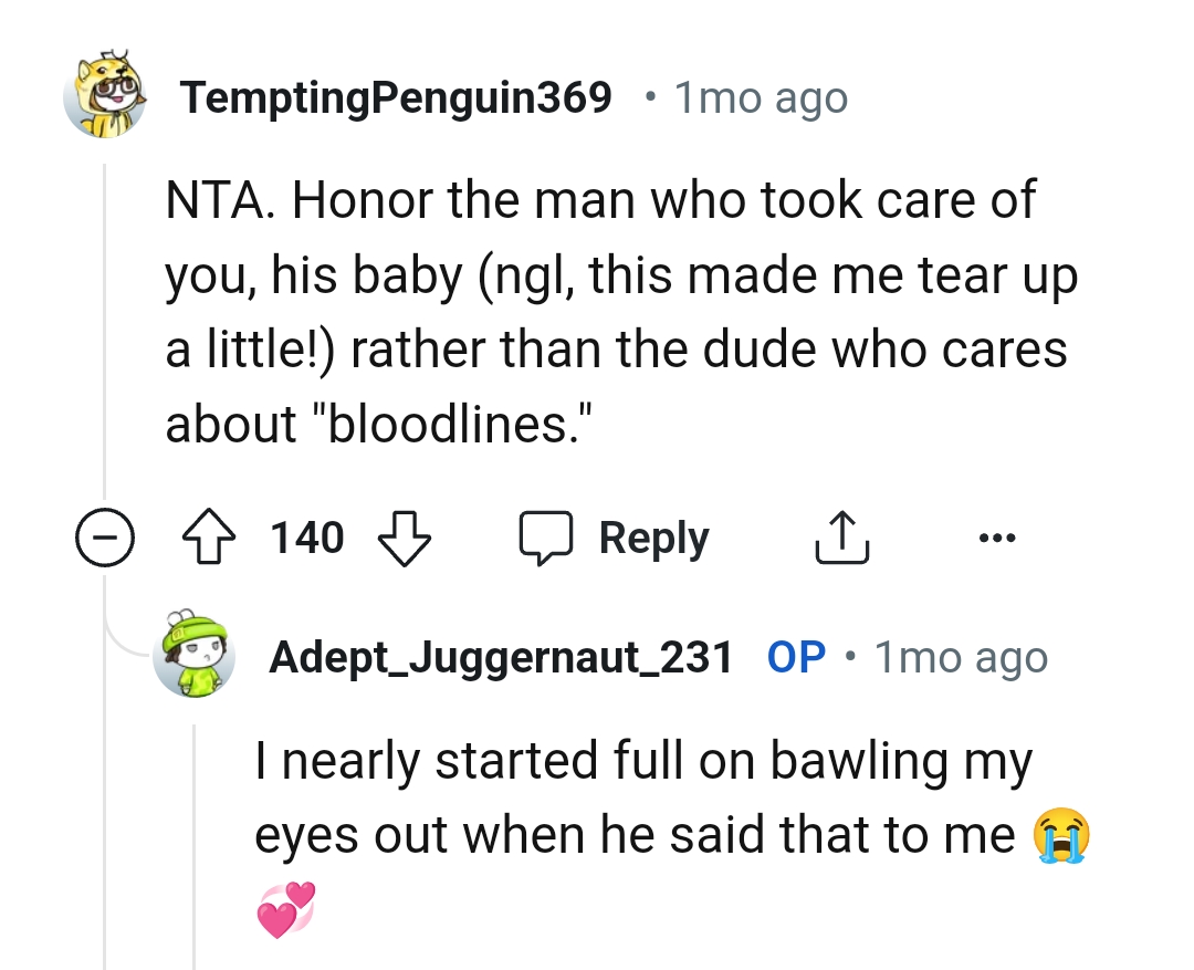 Honoring the man who took care of you