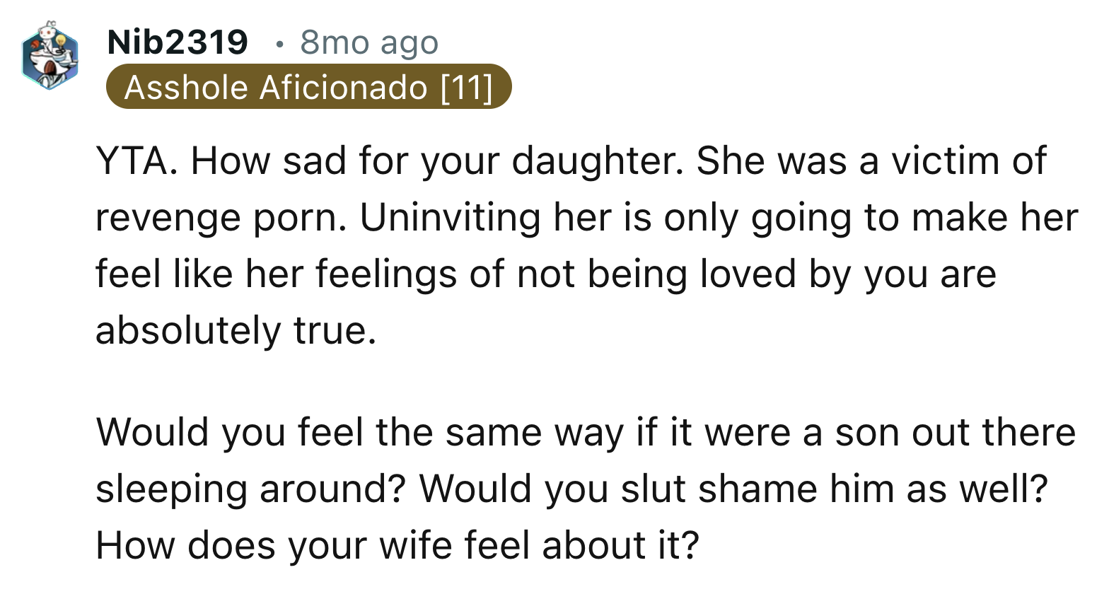 Uninviting the Daughter Will Make Things Worse