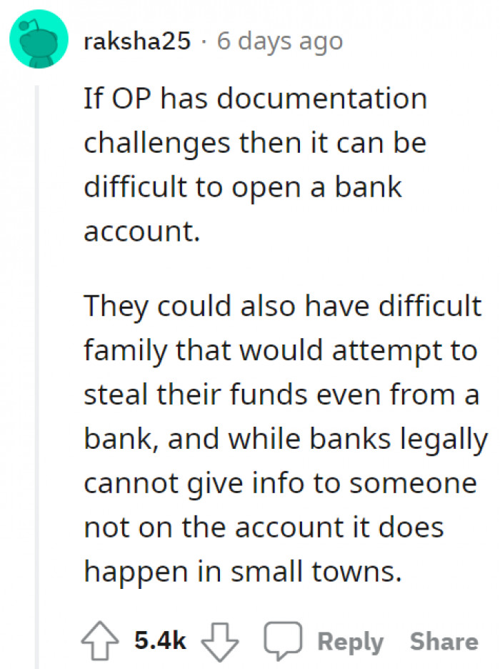 But others were quick to defend her.