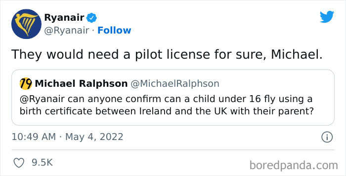 13. A pilot license