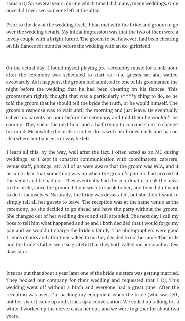 7. Now, that seems like something out of a rom-com