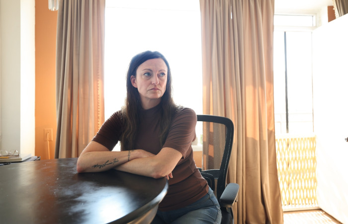 Claire Brosseau, 48, speaking publicly about mental health and assisted dying