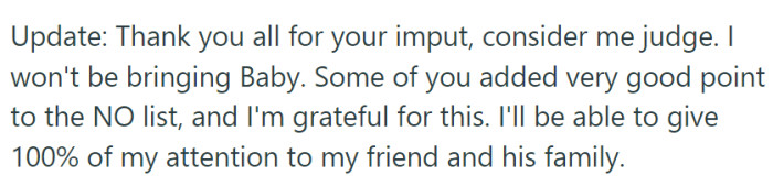 OP posted an update, and she made a good call: