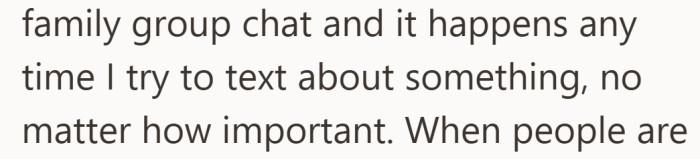 Even important updates seem to get lost once the conversation shifts.