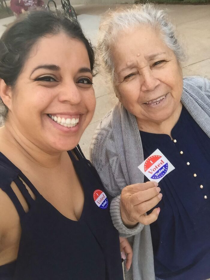 "My Grandma Got To Vote For The First Time Ever After Becoming An American Citizen Just A Month Ago"