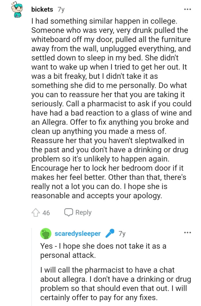 And the comments from other redditors roll in...