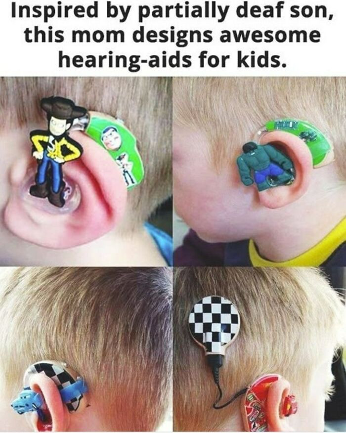 "This Is Such A Sweet Idea. Turning Hearing Aids Into Something Kids Can Feel Proud To Wear Is Pure Love And Creativity"
