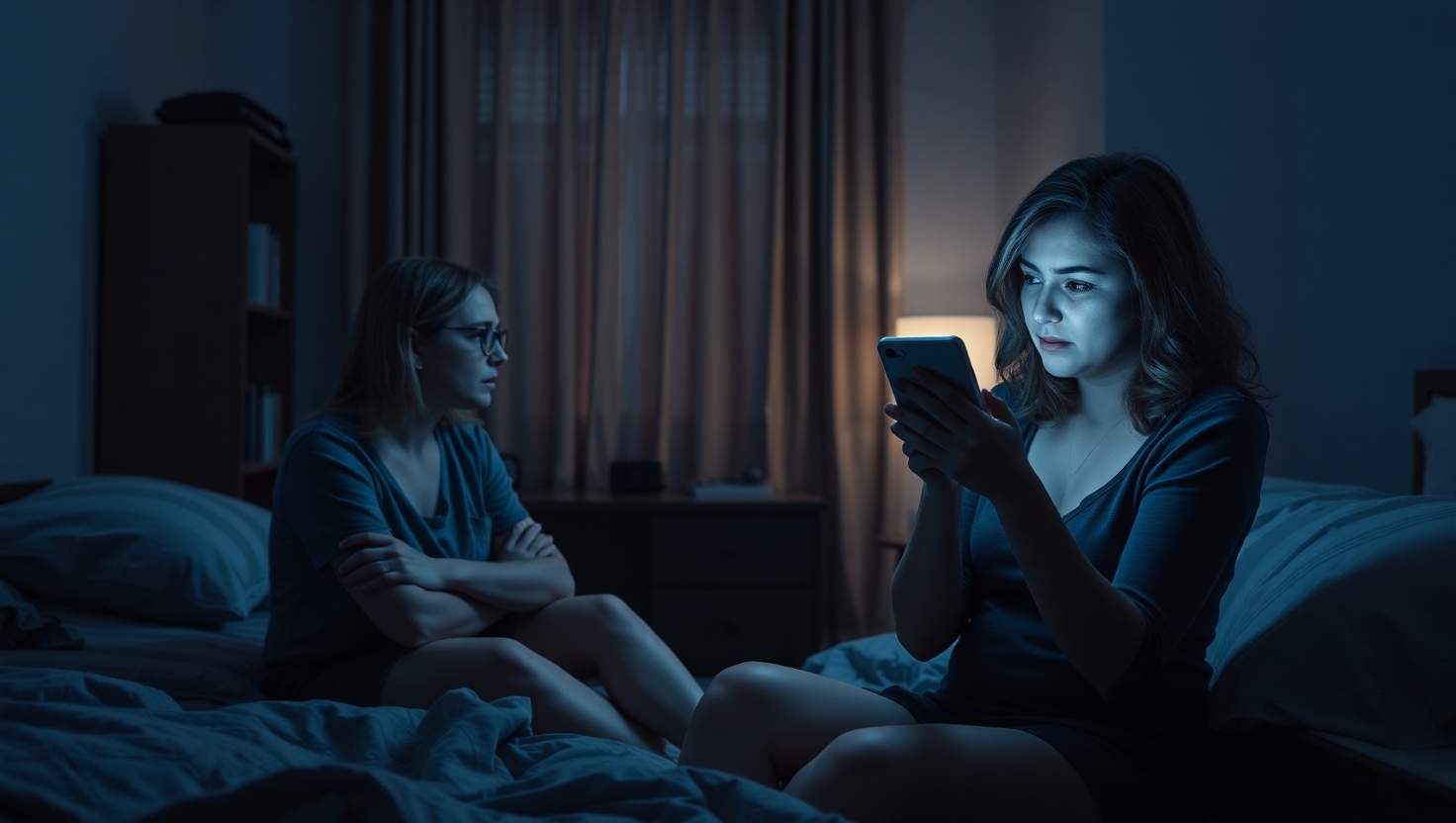 Roommate Conflict: Confronting Patricia's Disruptive Late-Night Video Calls