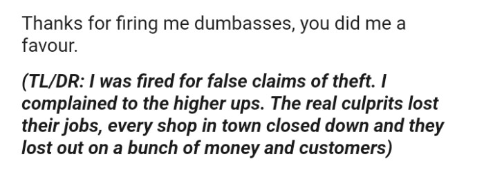 To summarize the whole story...