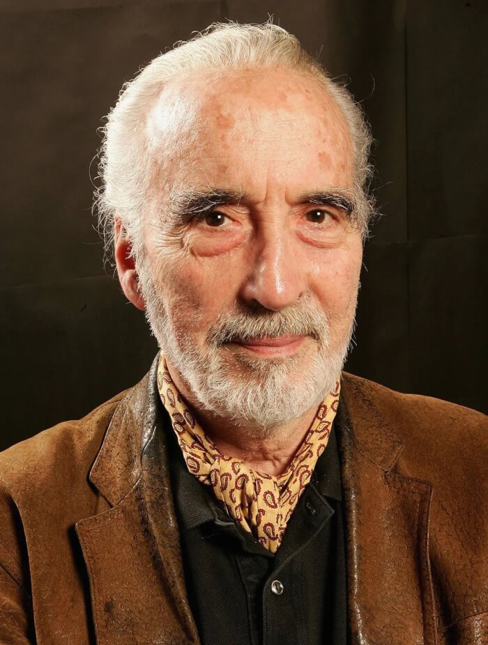 6. Christopher Lee
