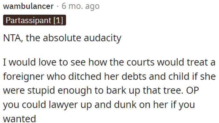 OP has the option to seek legal advice and stand up for himself in this situation.