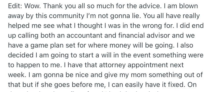 OP returned with an update