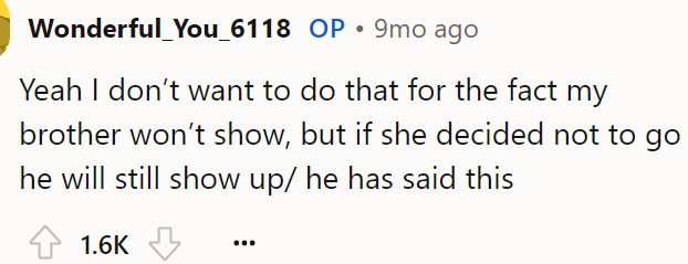 But the OP explained why they can't do that