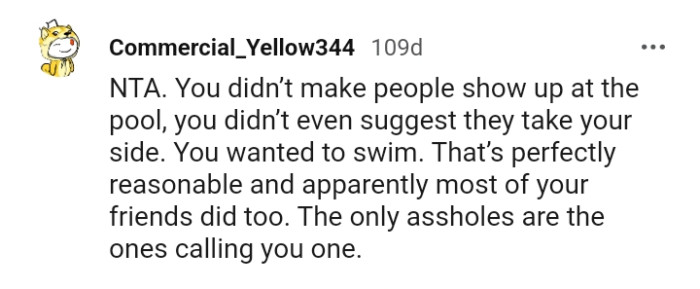 The only AHs are the ones calling you one