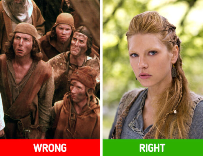 5. Maybe you’ve seen a medieval movie where a commoner was covered in pus and black. It is true that the health situation was not as good as it is now, but Hollywood movies portray it as much worse than it really was.