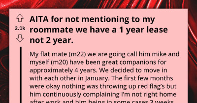 Redditor Plans To Move Out Without Informing His Roommate Because He Has Exhausted Him Financially And Emotionally