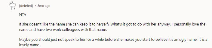 NTA. Alannah is a fine name.