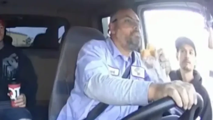 Moving crew members respond quickly together, helping protect and rescue a child.