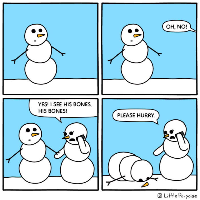 2. When you think you're seeing his bones