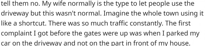 His wife is lenient, but he is not. The number of complaints he is receiving is infuriating