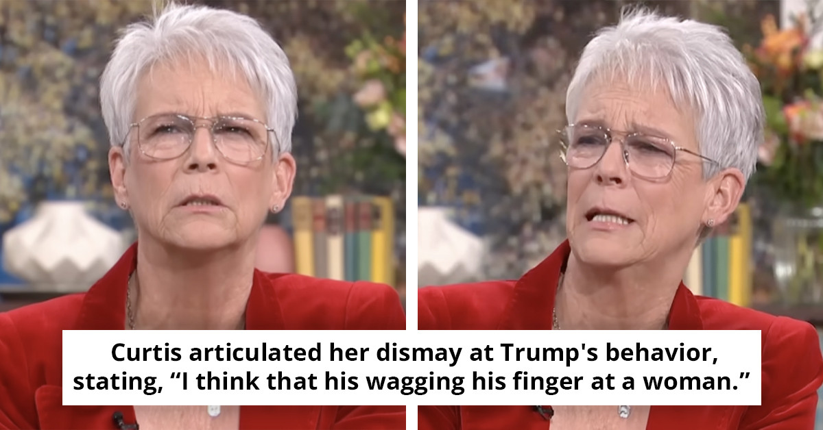 Jamie Lee Curtis gets emotional while drawing unexpected parallels between Princess Diana and controversial figure.