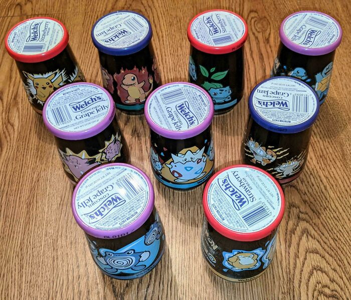 "Now That I'm Old Enough To Be A Grandma, My Sealed Pokemon Jelly Jars"