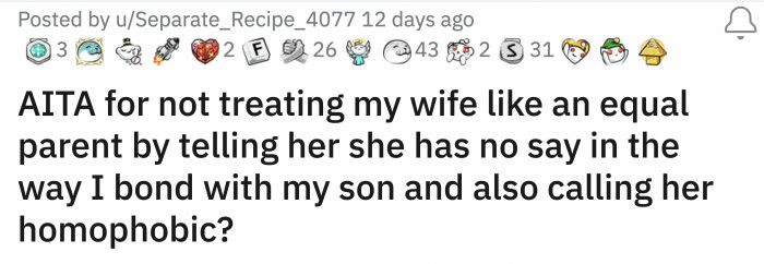 This is the post of OP, and let's see if it's as bad as it sounds