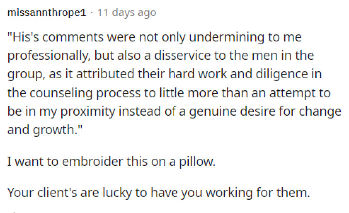 People truly appreciated the way she articulated her responses, and many of us agree with this sentiment.