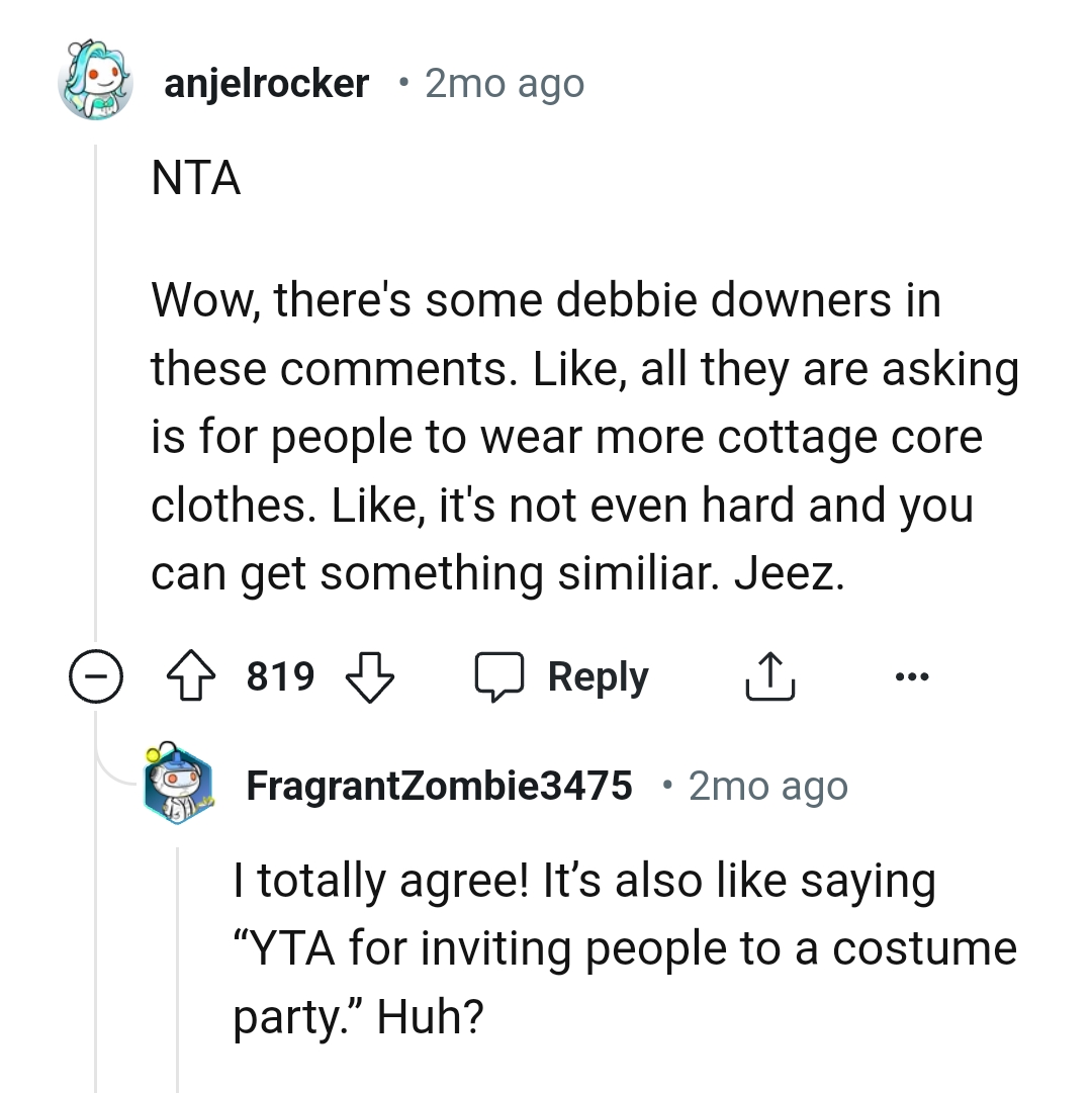 There are some Debbie Downers in the comments