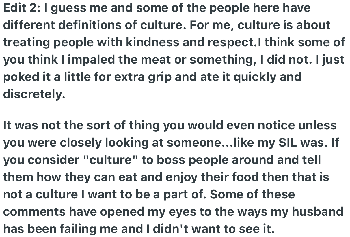 Second Edit: OP Realized That Her Husband Has Never Really Defended Her Throughout Their Marriage. This Has Enabled His Family’s Constant Disrespect